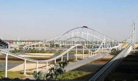 1. Formula Rossa Top 10 Fastest Roller Coaster Rides in the World