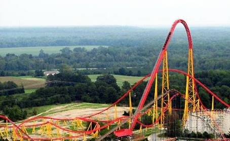 10. Intimidator 305 Top 10 Fastest Roller Coaster Rides in the World