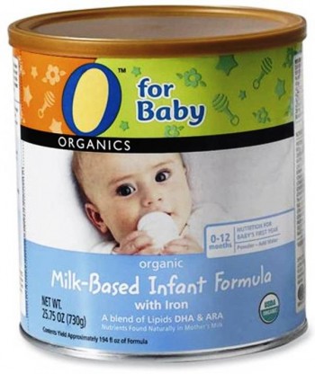 10. O Organics for Baby e1346306858109 Top 10 Baby Formula Brands in 2012