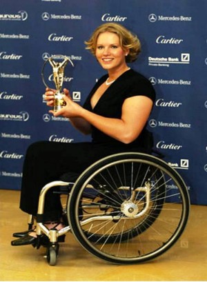 7. Esther Vergeer e1346208740520 Top 10 Sexiest Paralympic Athletes 2012