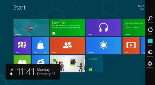 7. Charms Top 10 Features of Windows 8