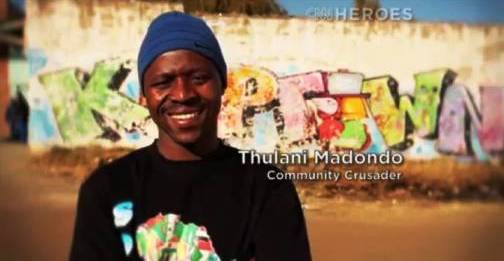 7. Thulani Madondo Top 10 Nominees for CNN Heroes of 2012