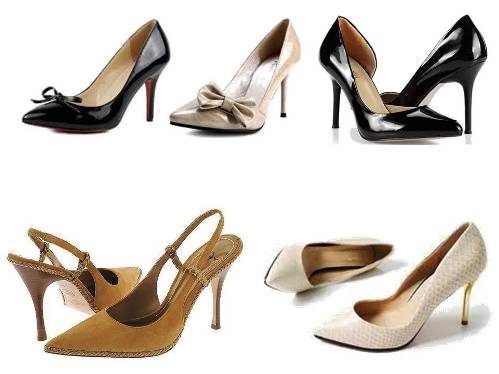 8. Look for Shoes with Pointed Toes and High Heels Top 10 Fashion Tips For Ladies to Look Thinner