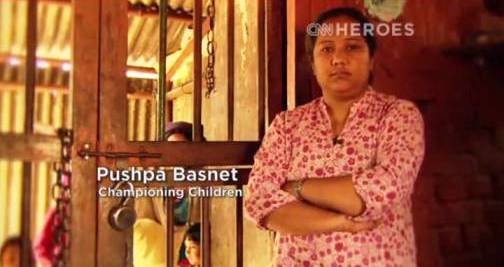 9. Pushpa Basnet Top 10 Nominees for CNN Heroes of 2012