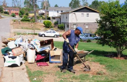 10. Outside Cleanup Top 10 Post Disaster Cleanup Tips