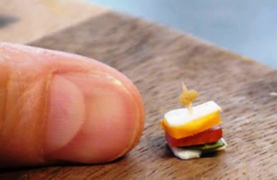 3. World’s Smallest Sandwich e1351780674576 Top 10 Weirdest Sandwiches in the World
