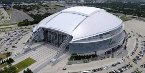 5.  Dallas Cowboys Stadium Top 10 paling mahal Bangunan di Dunia