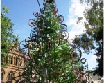8. Bicycle Christmas Tree