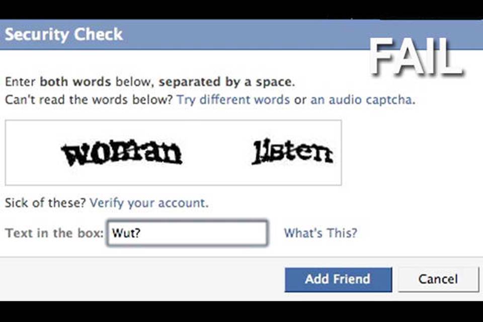 Facebook Status Fails