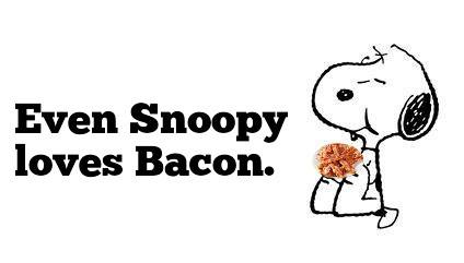 Snoopy-loves-Bacon