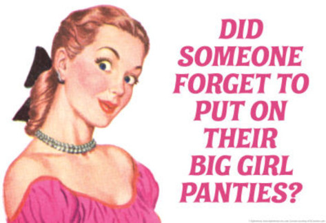 did-someone-forget-their-big-girl-panties-funny-poster